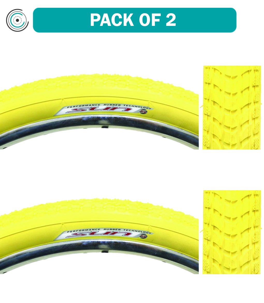 Pack of 2 Sunlite Cruiser 927 26x2.125 Clincher Wire TPI 40