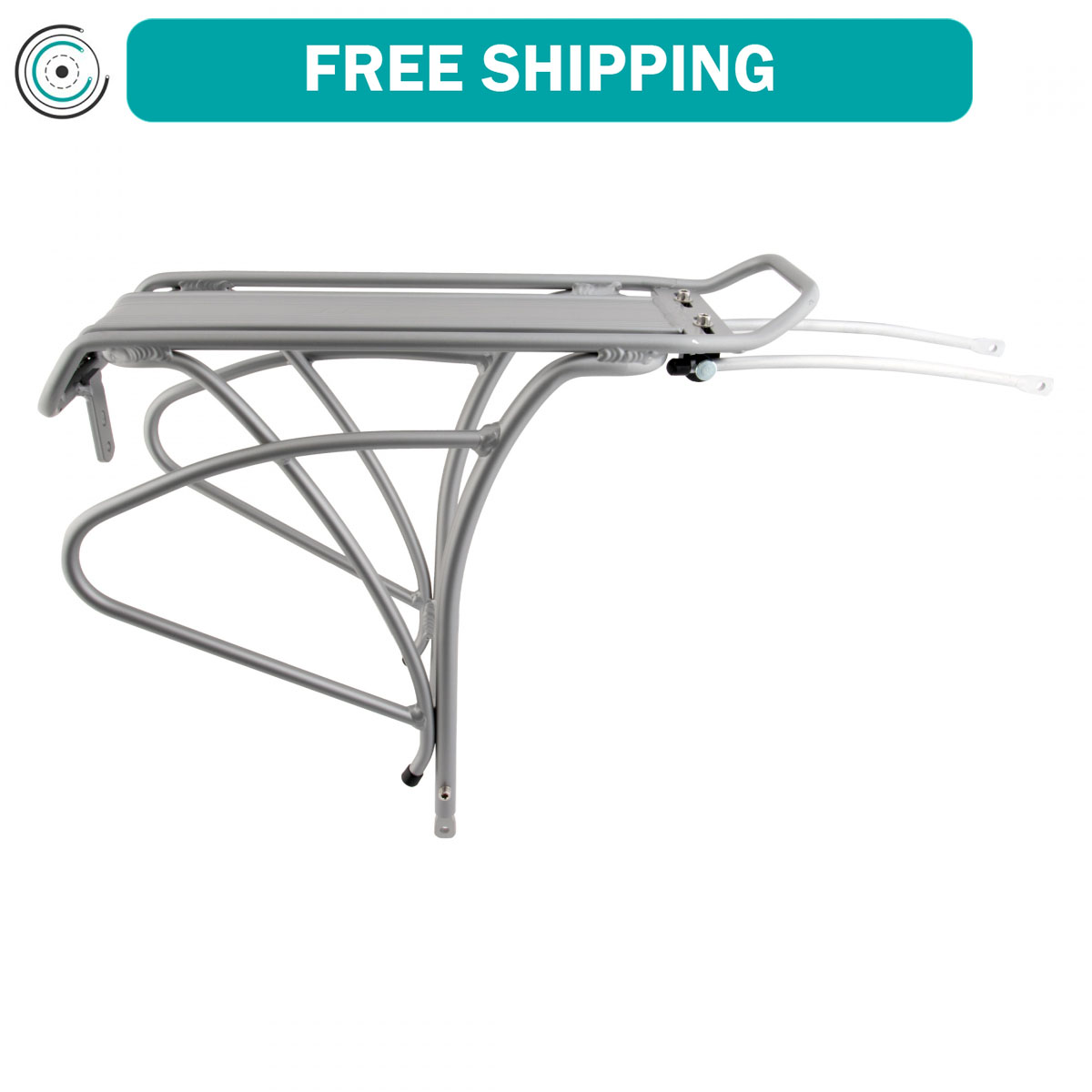 Sunlite Gold Tec Sport Rack Rear Eyelet 26in thru 29in Silver