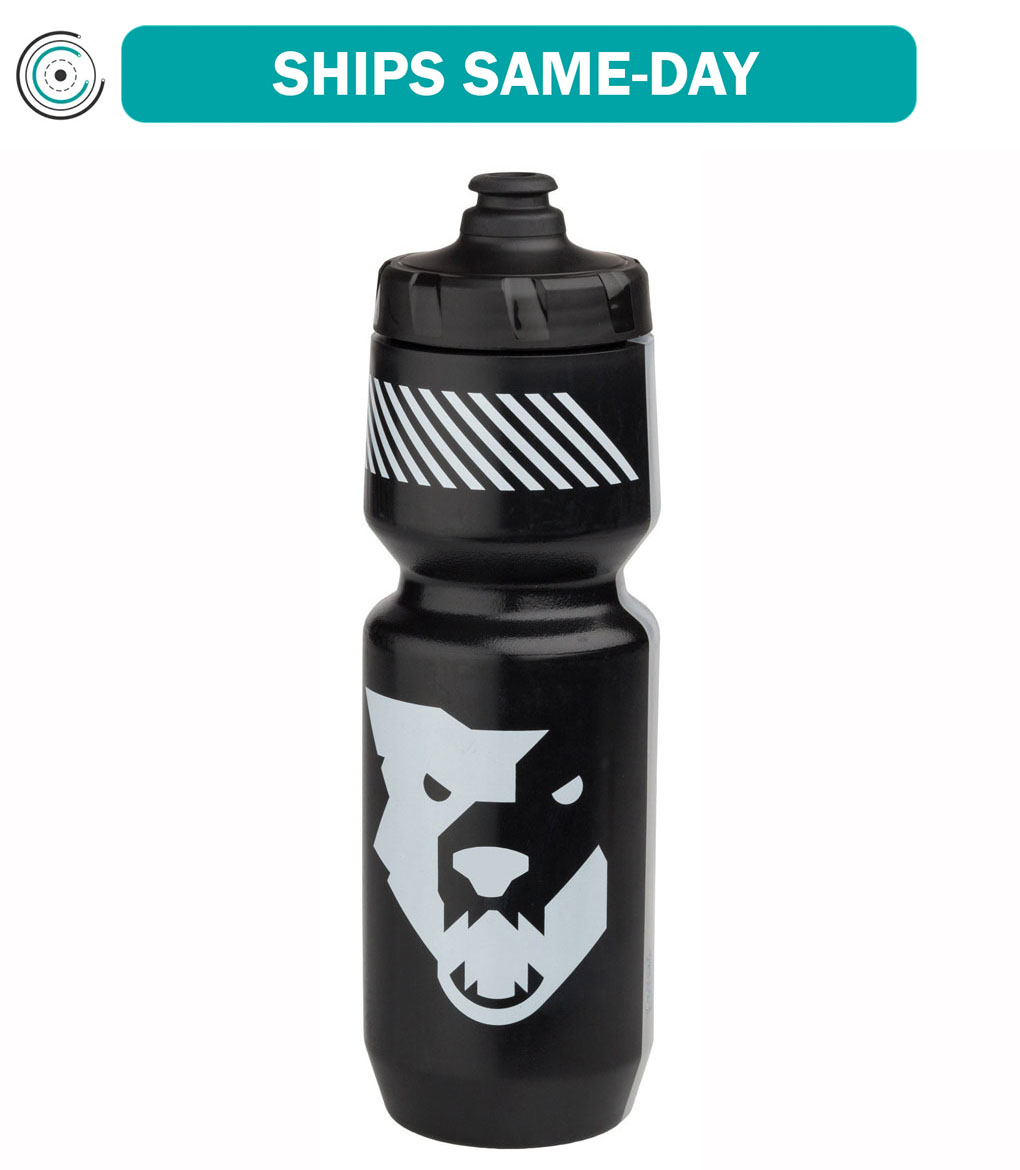 Wolf Tooth Purist Water Bottle, MoFlo 26oz, Black, BPA Free